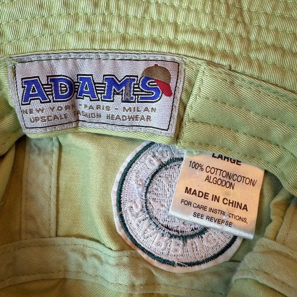 Starbucks Bucket Hat Green Denim Material Unisex By Adams VTG‎ Y2K Rare